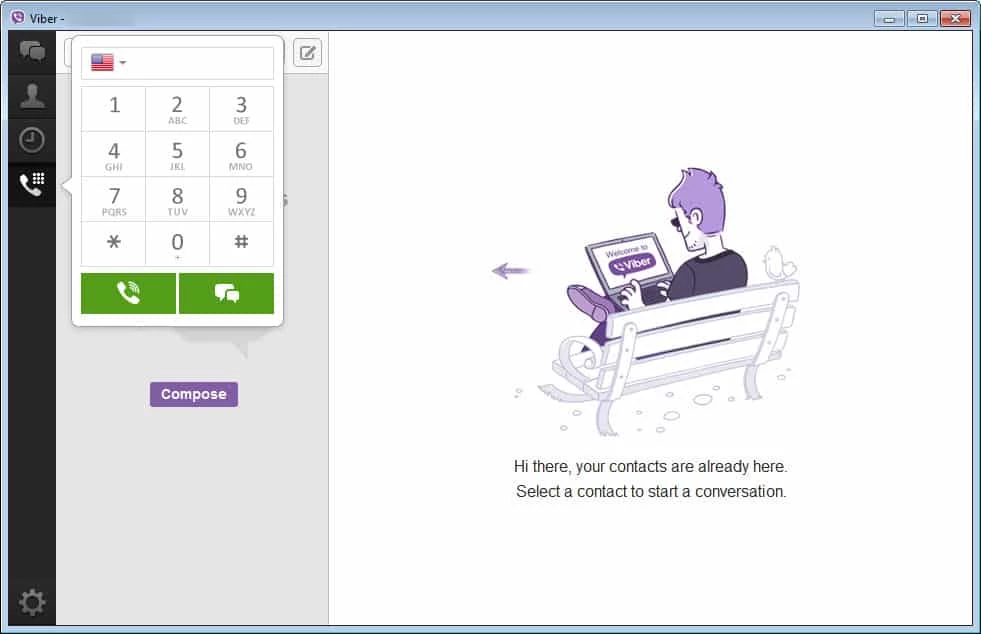 Viber — skærmbillede 4